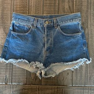 Jean shorts